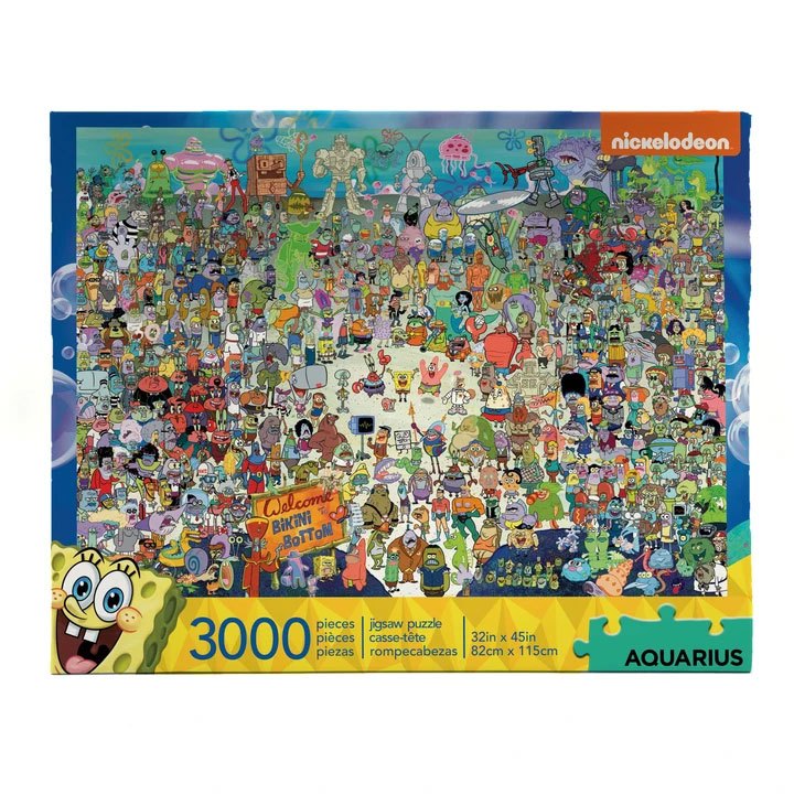 PRE ORDINE - SpongeBob Jigsaw Puzzle Bikini Bottom (3000 pieces)