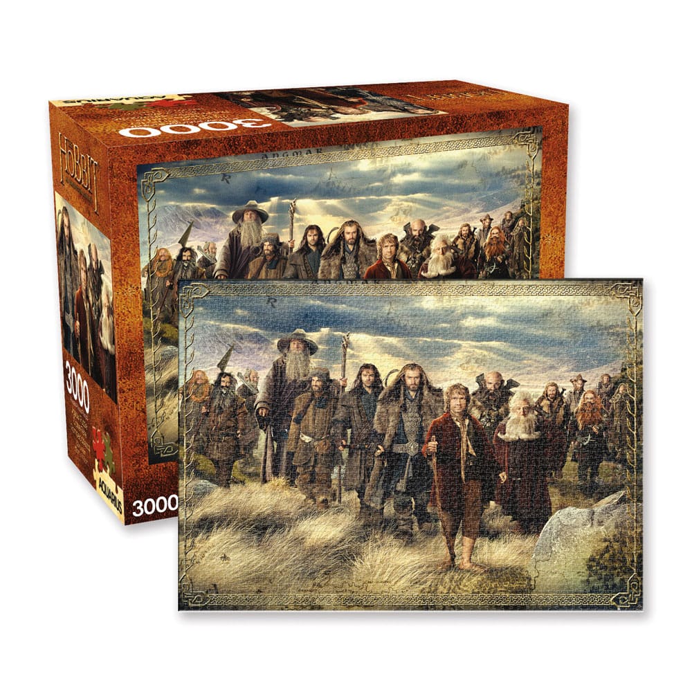 PRE ORDINE - The Hobbit: An Unexpected Journey Jigsaw Puzzle Map (3000 pieces)