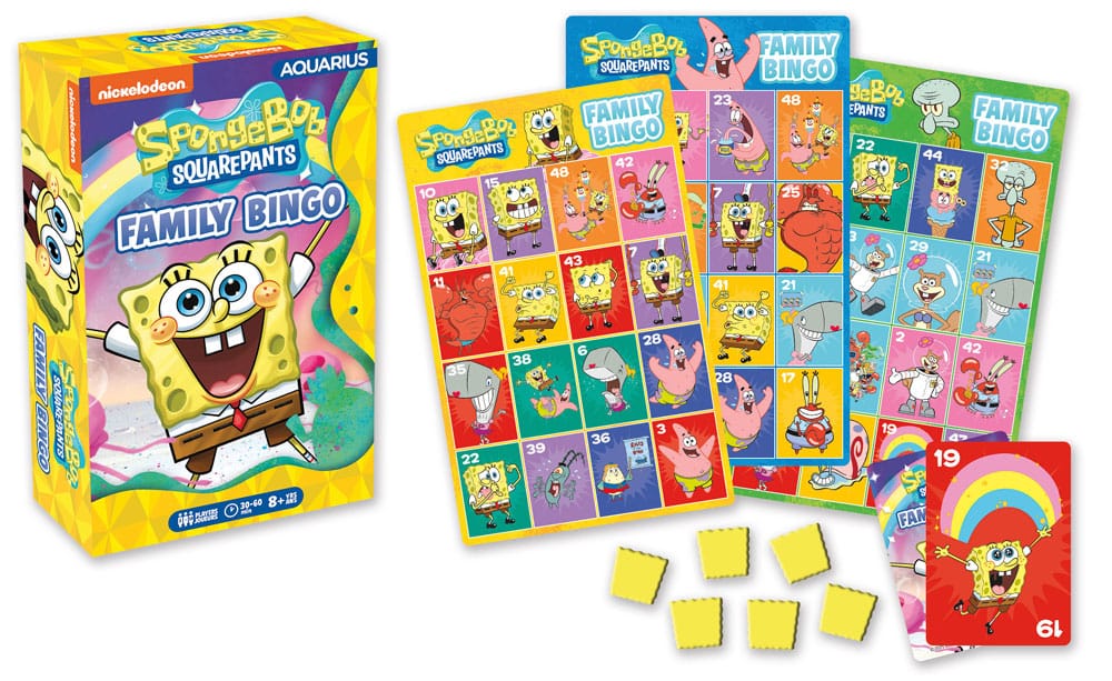 PRE ORDINE - SpongeBob Board Game Family Bingo *English Version*