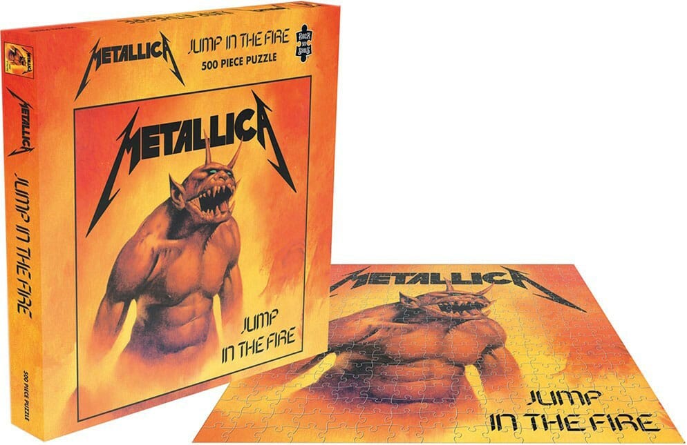 PRE ORDINE - Metallica: Jump in the Fire 500 Piece Jigsaw Puzzle