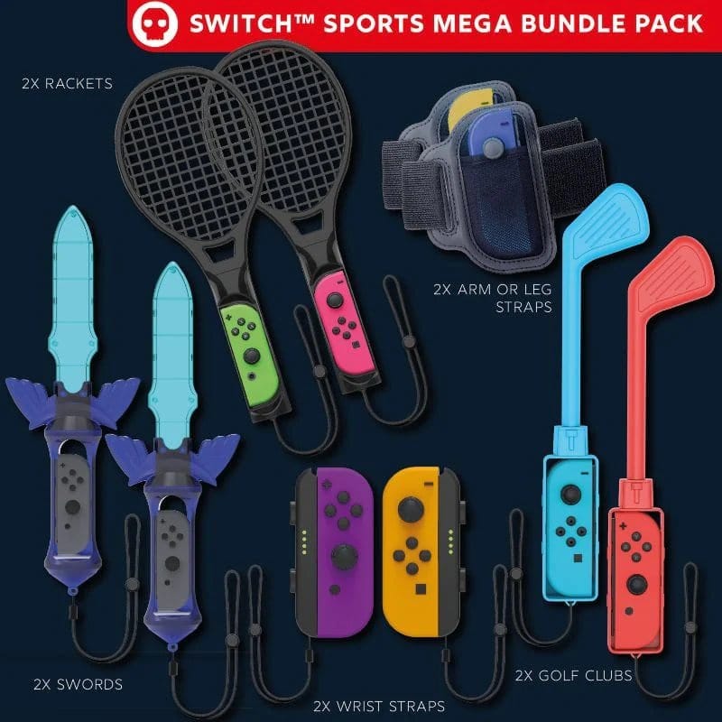PRE ORDINE - Nintendo Switch Accessory Set Sports Pack