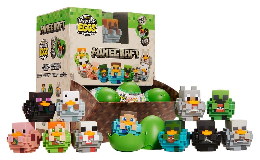 PRE ORDINE - Minecraft Tubbz Mini Figures Blind Box Display (36)