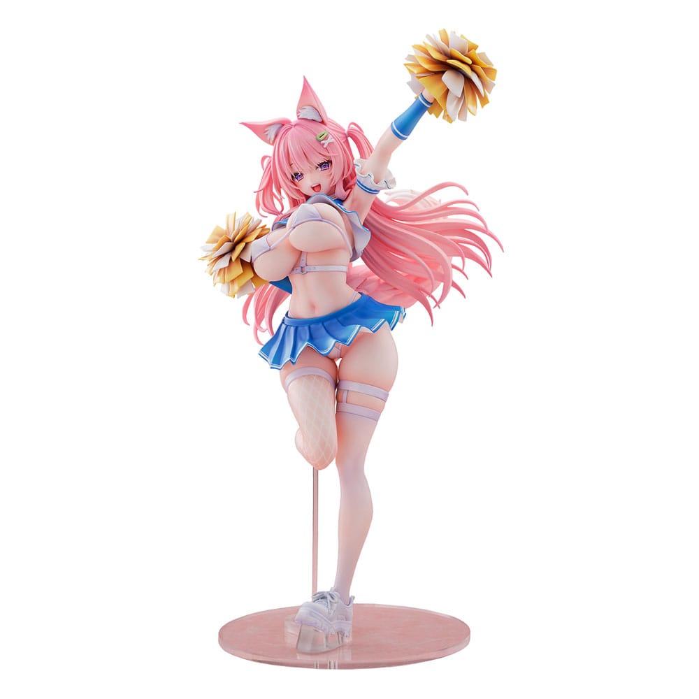 PRE ORDINE - Original Character Statue 1/5 Kemomimi Cheer Girl illustration by Yatanuki Kei 35 cm