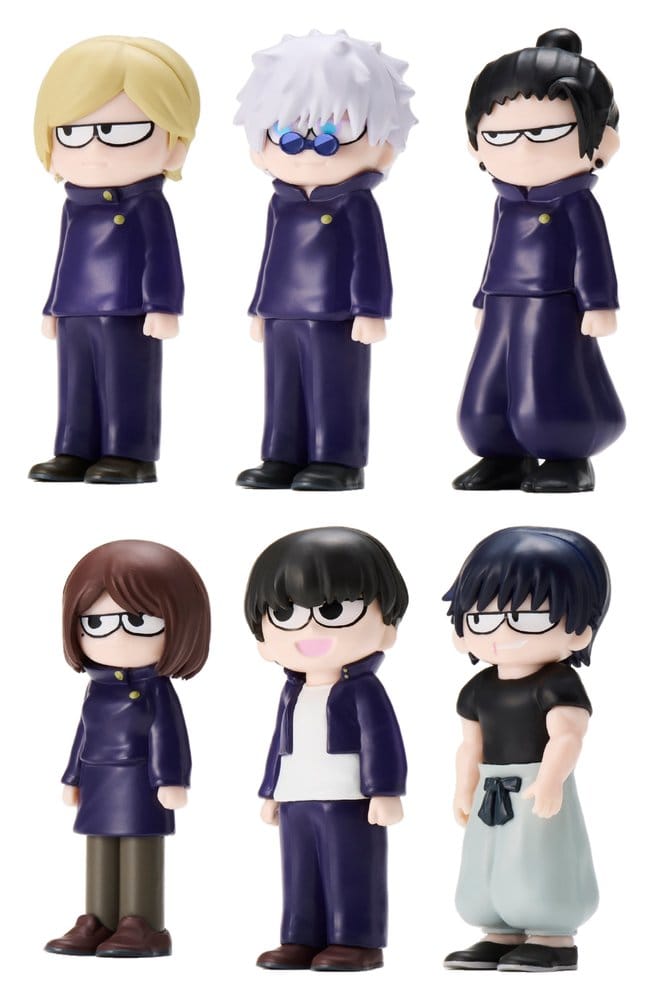 PRE ORDINE - Jujutsu Kaisen JIRORI Mini Figures 9 cm Vol. 1 Blind Box Display (6)