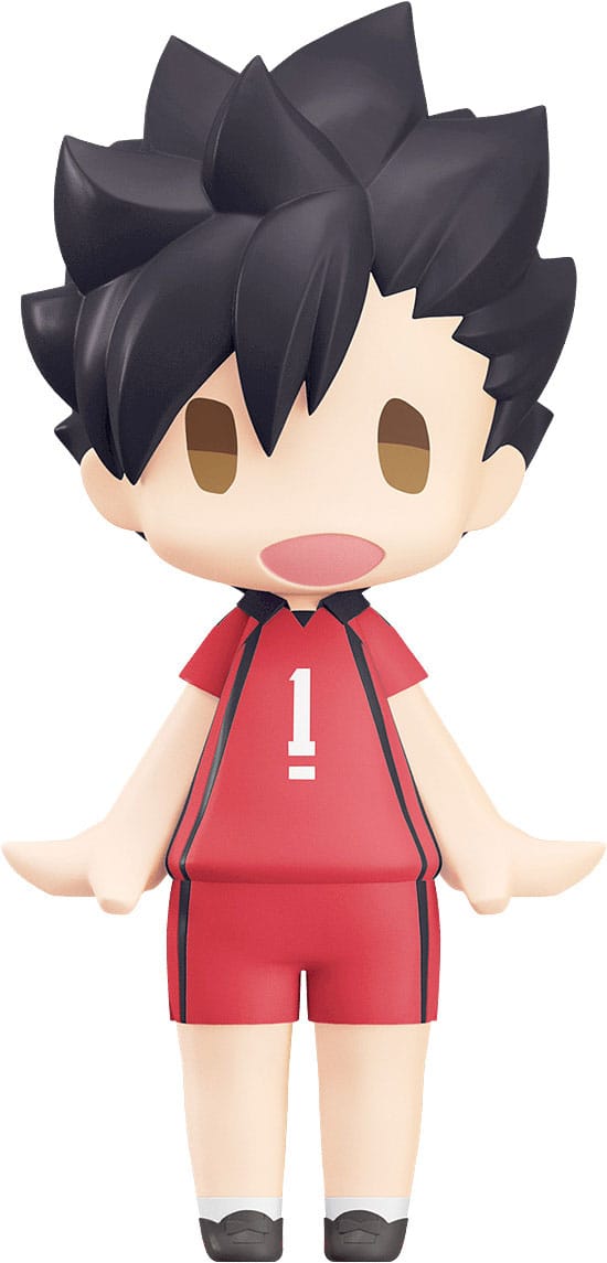 PRE ORDINE - Haikyu!! HELLO! GOOD SMILE Action Figure Tetsuro Kuroo 10 cm