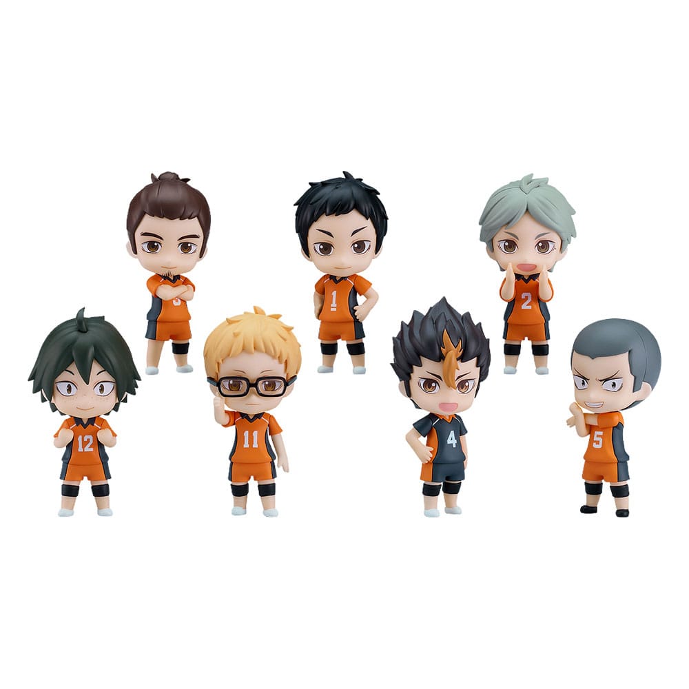 PRE ORDINE - Haikyu!! Nendoroid Action Figure Surprise Ver. 02 Karasuno Edition 7 cm Assortment (7)