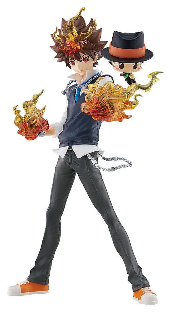 PRE ORDINE - Katekyo Hitman Reborn Pop Up Parade SP PVC Figures 2-Pack Tsunayoshi Sawada & Reborn 24 cm