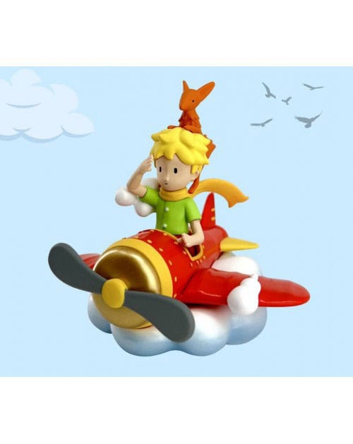 PRE ORDINE - The Little Prince Figure Little Prince & Fox on the Plane 7 cm