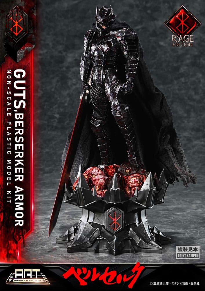 PRE ORDINE - Berserk Plastic Build Art Masterline Model Kit Guts Berserker Armor Rage 30 cm