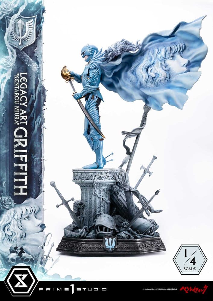 PRE ORDINE - Berserk Legacy Art "Kentarou Miura" Statue 1/4 Griffith 93 cm