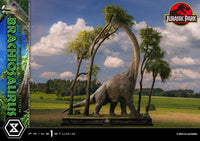 PRE ORDINE - PRIME 1 STUDIO Jurassic Park (Film) Legacy Museum Collection Statue 1/15 Brachiosaurus Bonus Version 128 cm