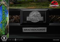 PRE ORDINE - PRIME 1 STUDIO Jurassic Park (Film) Legacy Museum Collection Statue 1/15 Brachiosaurus Bonus Version 128 cm
