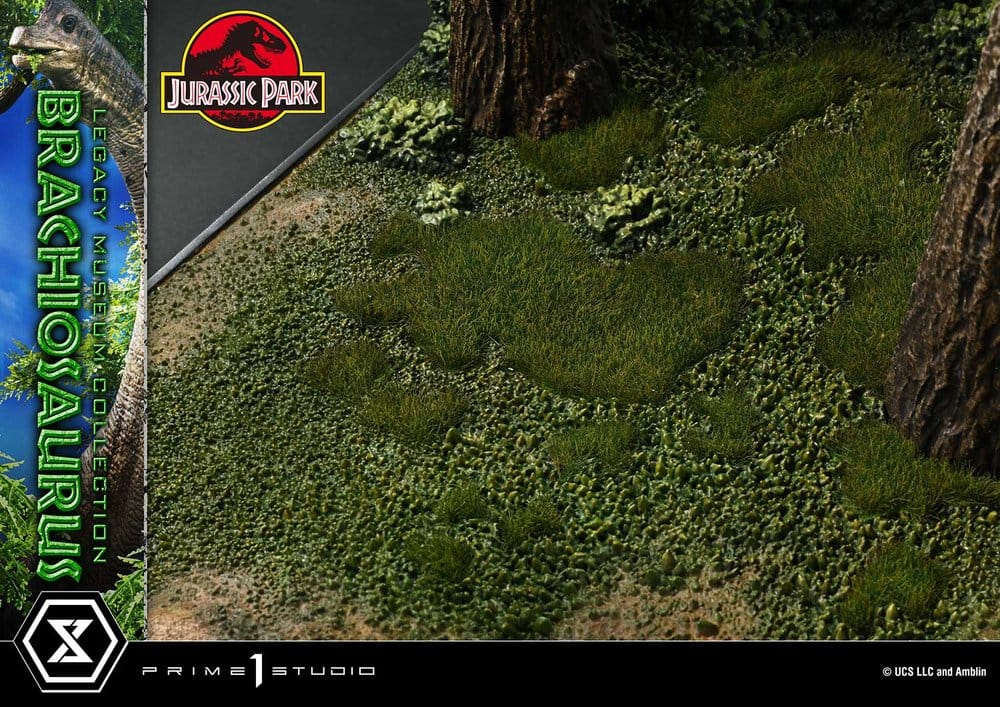 PRE ORDINE - PRIME 1 STUDIO Jurassic Park (Film) Legacy Museum Collection Statue 1/15 Brachiosaurus Bonus Version 128 cm