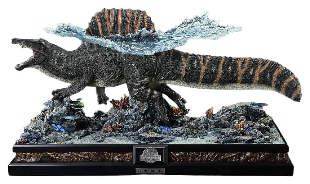 PRE ORDINE - Jurassic World Rebirth (Film) Legacy Museum Collection Statue 1/15 Spinosaurus 39 cm