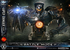 PRE ORDINE - PRIME 1 STUDIO - Pacific Rim Life Size Bust 1/1 Gipsy Danger Battle Mode 75 cm