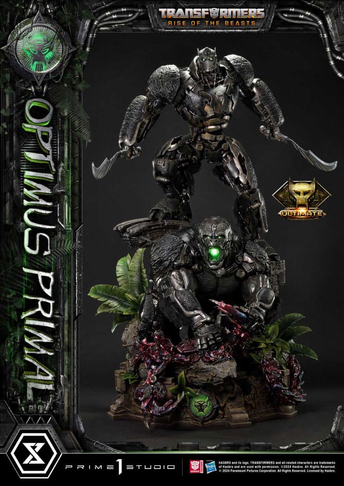 PRE ORDINE - Transformers: Rise of the Beasts Museum Masterline Statue Optimus Primal Ultimate Version 72 cm