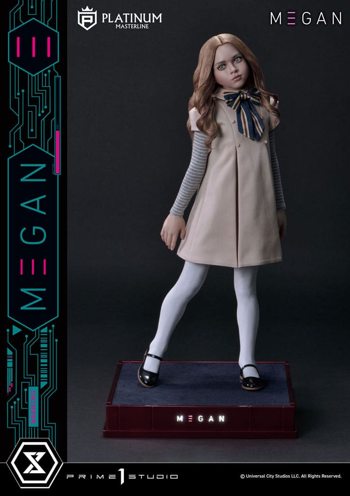 M3gan Platimum Masterline Series Statue 1/3 M3Gan 50 cm