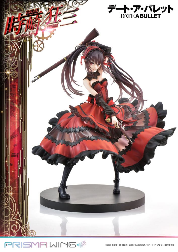 PRE ORDINE - Date A Live Fragment: Date A Bullet Prisma Wing PVC Statue 1/7 Kurumi Tokisaki 27 cm