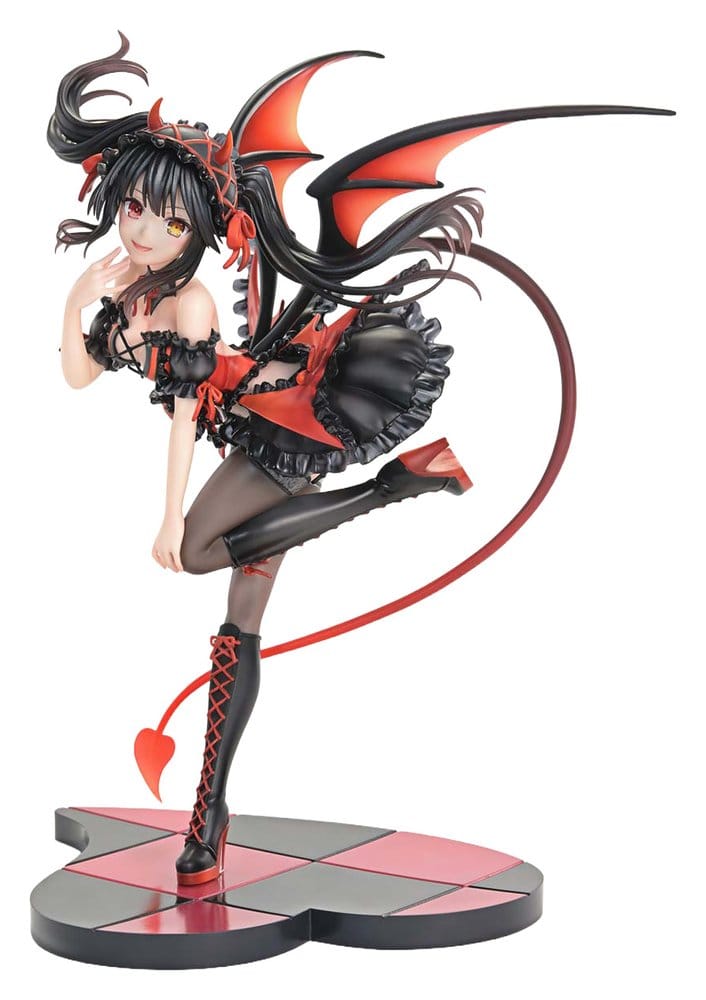 PRE ORDINE - Date A Live Prisma Wing PVC Statue 1/7 Kurumi Tokisaki succubus 25 cm