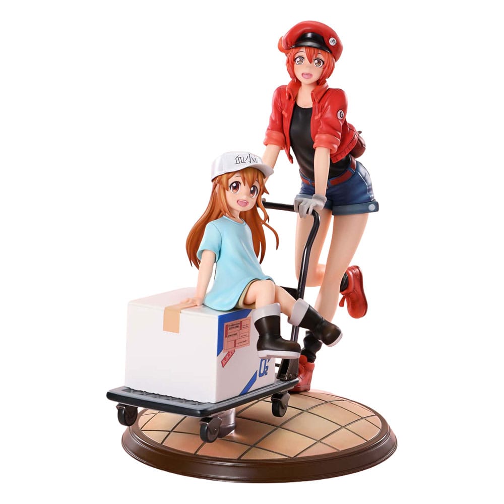 PRE ORDINE - Cells at Work Prisma Wing PVC Statue Red Blood Cell & Platelet  26 cm