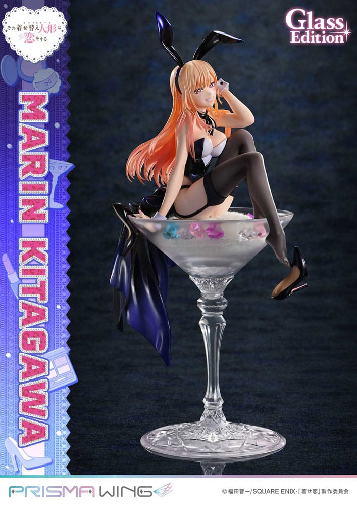 PRE ORDINE - My Dress-Up Darling Prisma Wing PVC Statue 1/7 Marin Kitagawa Glass Edition 29 cm
