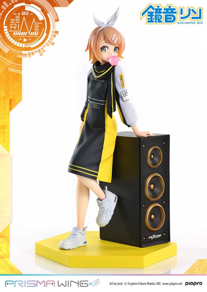 PRE ORDINE - Vocaloid Piapro Characters Prisma Wing PVC Statue 1/7 Kagamine Rin (Art by lack) 21 cm