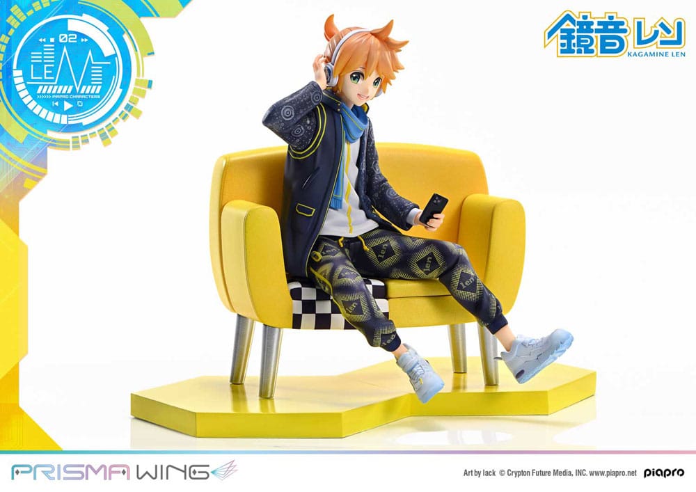 PRE ORDINE - Vocaloid Piapro Characters Prisma Wing PVC Statue 1/7 Kagamine Len (Art by lack) 18 cm