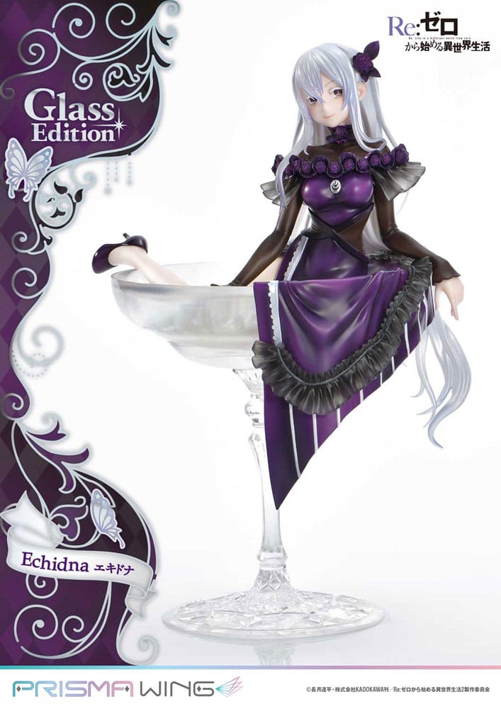PRE ORDINE - Re:ZERO Starting Life in Another World Prisma Wing PVC Statue 1/7 Echidna Glass Edition 24 cm
