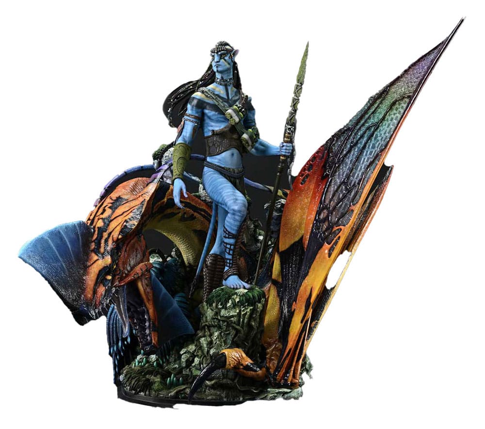 PRE ORDINE - Avatar (Film) Real Elite Masterline Series Statue 1/4 Jake Sully & The Great Leonopteryx 87 cm