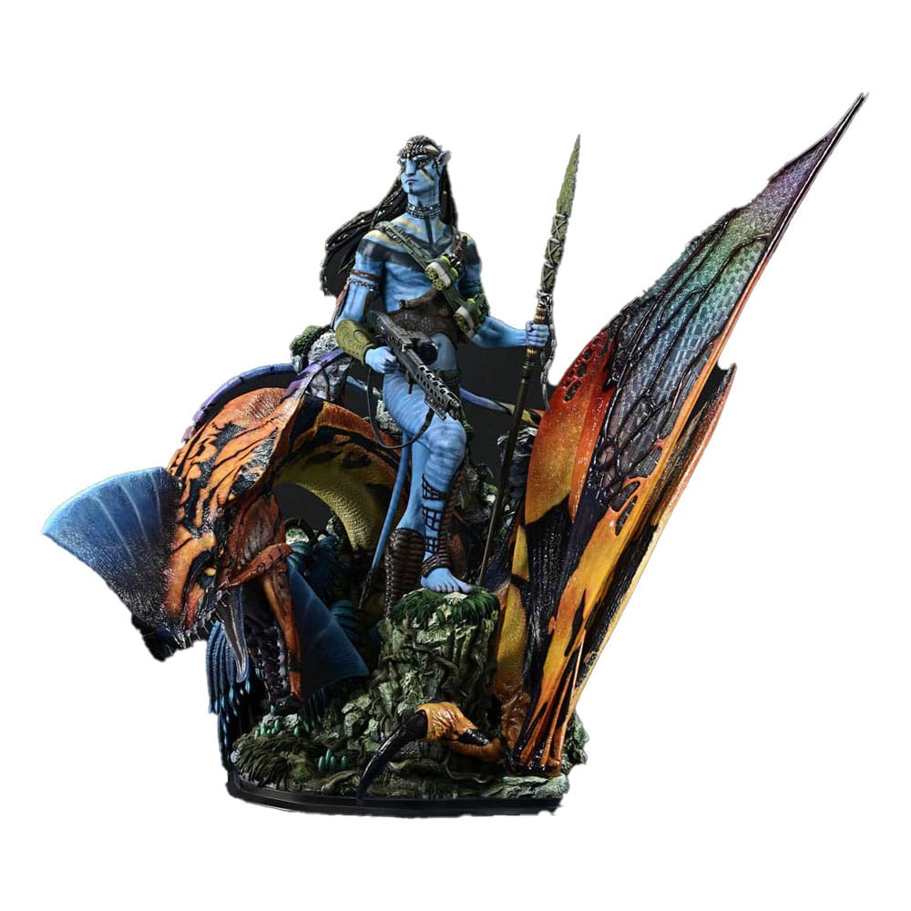 PRE ORDINE - Avatar (Film) Real Elite Masterline Series Statue 1/4 Jake Sully & The Great Leonopteryx Deluxe Ver. 87 cm
