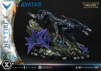 PRE ORDINE - Avatar (Film) Real Elite Masterline Series Statue 1/4 Neytiri & Thanator Deluxe Bonus Version 75 cm