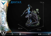 PRE ORDINE - Avatar (Film) Real Elite Masterline Series Statue 1/4 Neytiri & Thanator Deluxe Bonus Version 75 cm