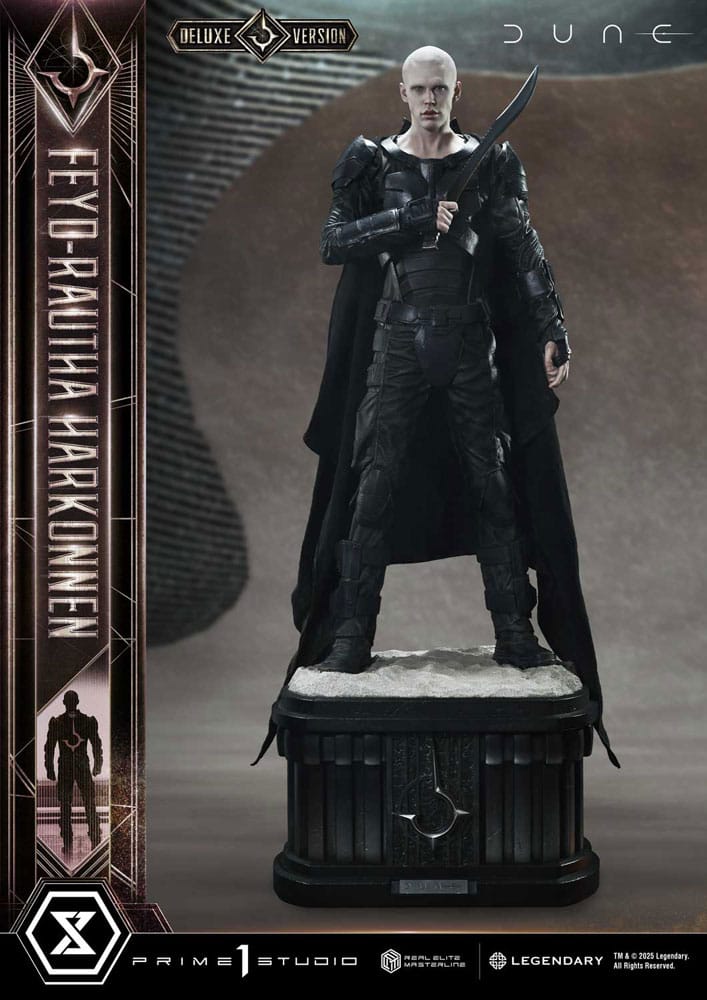 PRE ORDINE - Dune: Part Two Real Elite Masterline Series Statue 1/3 Feyd-Rautha Harkonnen Ultimate Bonus Version 83 cm