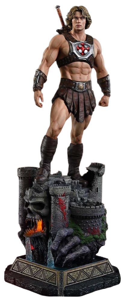 PRE ORDINE - Masters of the Universe (2026 Film) Real Elite Masterline Series Statue 1/3 He-Man DX Bonus Version 117 cm
