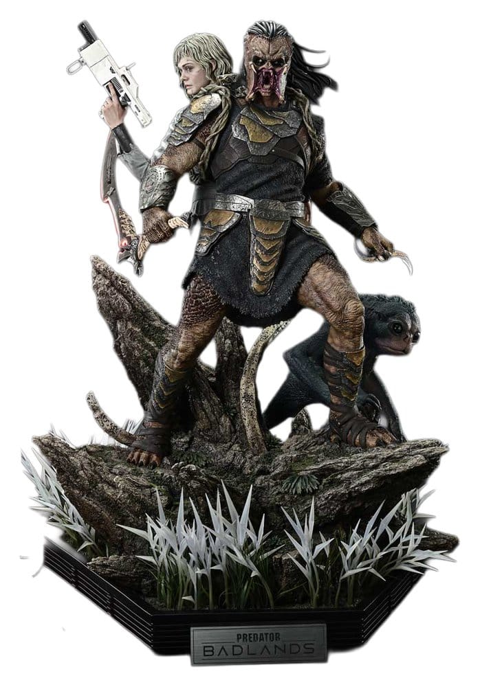 PRE ORDINE - Predator Real Elite Masterline Statue 1/3 Badlands Dek & Thia Deluxe Version 87 cm