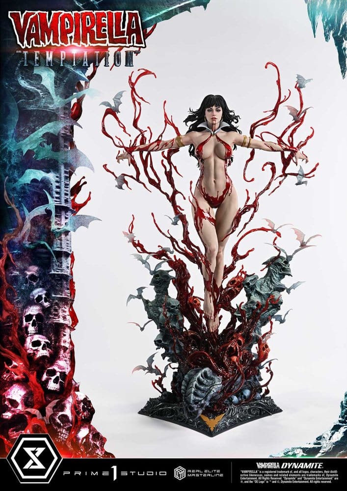 PRE ORDINE - Vampirella Real Elite Masterline Series Statue 1/3 Temptation 100 cm