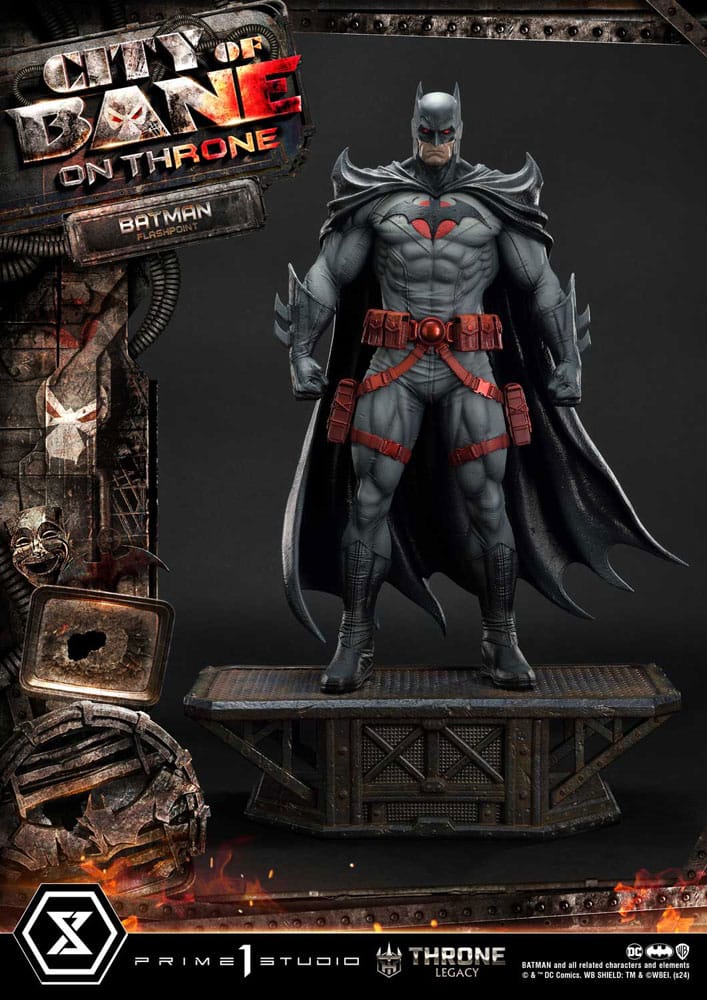 PRE ORDINE - DC Comics Throne Legacy Collection Statue Statue 1/4 Flashpoint Batman 60 cm