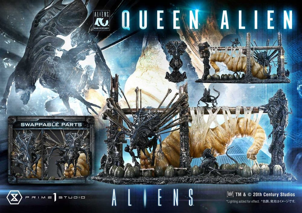 PRE ORDINE - PRIME 1 STUDIO Aliens (Film) Ultimate Diorama Masterline Statue Queen Alien 75 cm