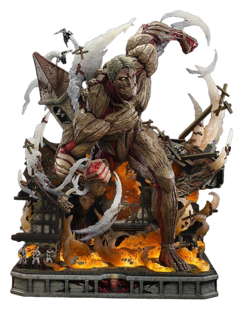 PRE ORDINE - Attack on Titan (TV animation) Ultimate Diorama Masterline Statue Reiner Braun Armored Titan 75 cm
