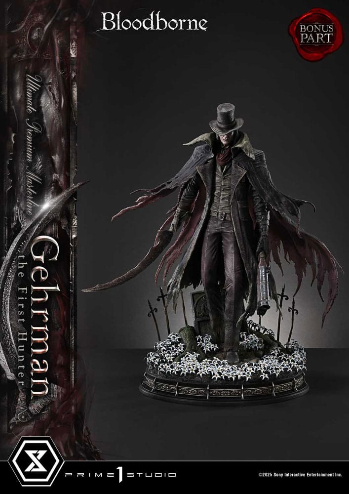 PRE ORDINE - Bloodborne Ultimate Premium Masterline Series Statue 1/4 Gehrman Bonus Version 68 cm