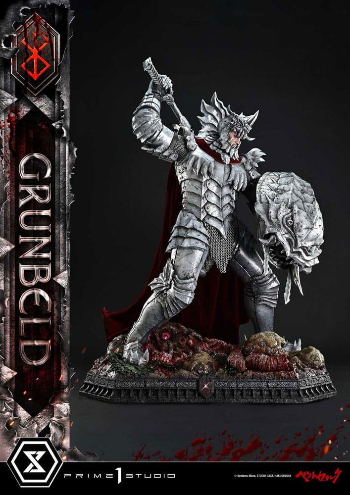PRE ORDINE - Berserk Ultimate Premium Masterline Series Statue 1/4 Grunbeld Grunbeld vs. Guts Bonus Version 107 cm