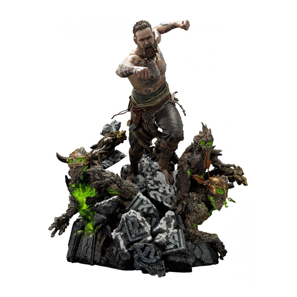 PRE ORDINE - God of War (2018) Statue Baldur & Broods Exclusive 62 cm