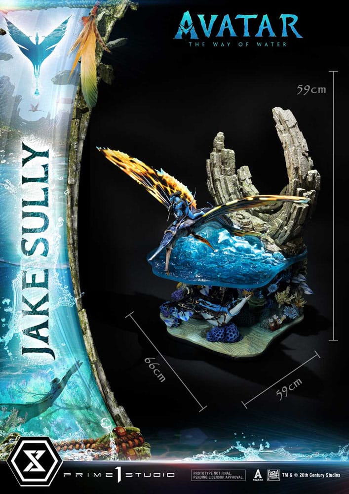 PRIME 1 STUDIO Avatar: The Way of Water Statue Jake Sully Bonus Version 59 cm