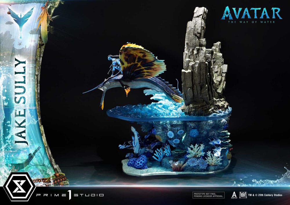 PRIME 1 STUDIO Avatar: The Way of Water Statue Jake Sully Bonus Version 59 cm