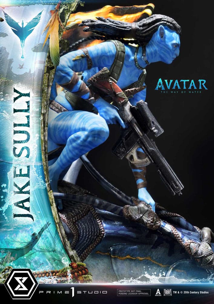 PRIME 1 STUDIO Avatar: The Way of Water Statue Jake Sully Bonus Version 59 cm