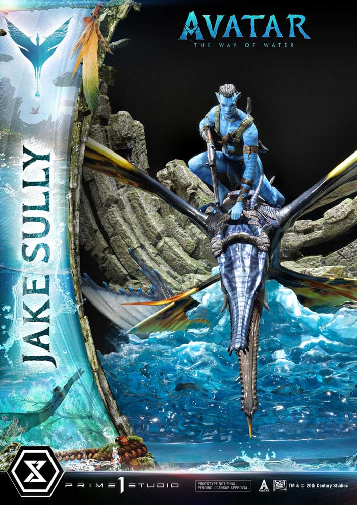 PRIME 1 STUDIO Avatar: The Way of Water Statue Jake Sully Bonus Version 59 cm