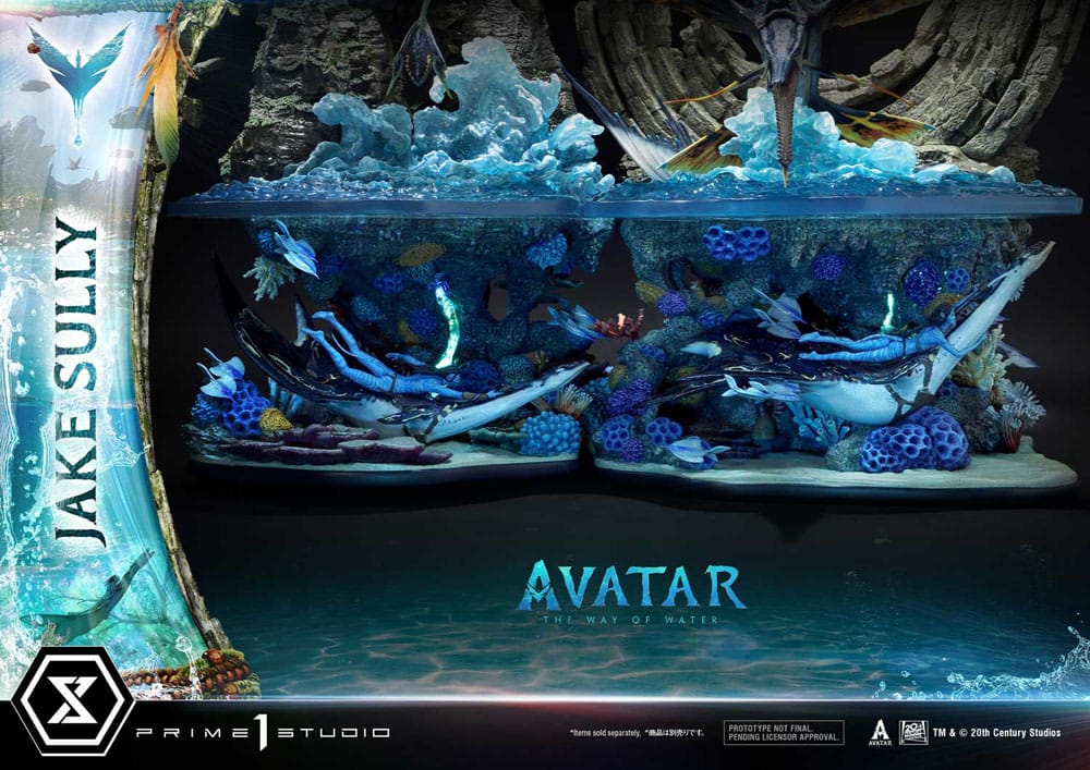 PRIME 1 STUDIO Avatar: The Way of Water Statue Jake Sully Bonus Version 59 cm