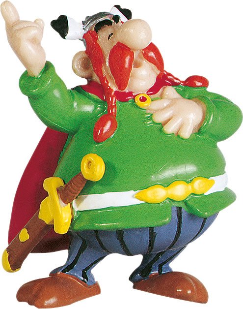 PRE ORDINE - Asterix Figure Vitalstatistix the chief 6 cm
