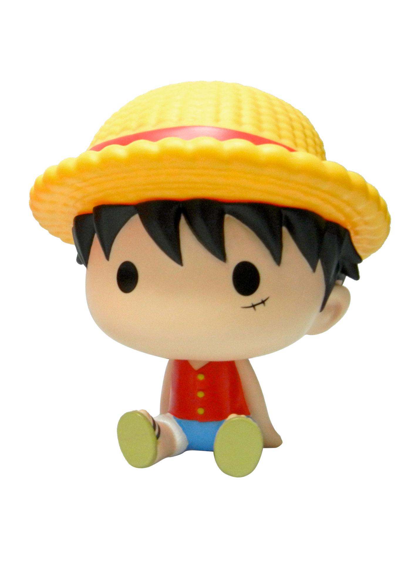 PRE ORDINE - One Piece Chibi Bust Bank Luffy 15 cm