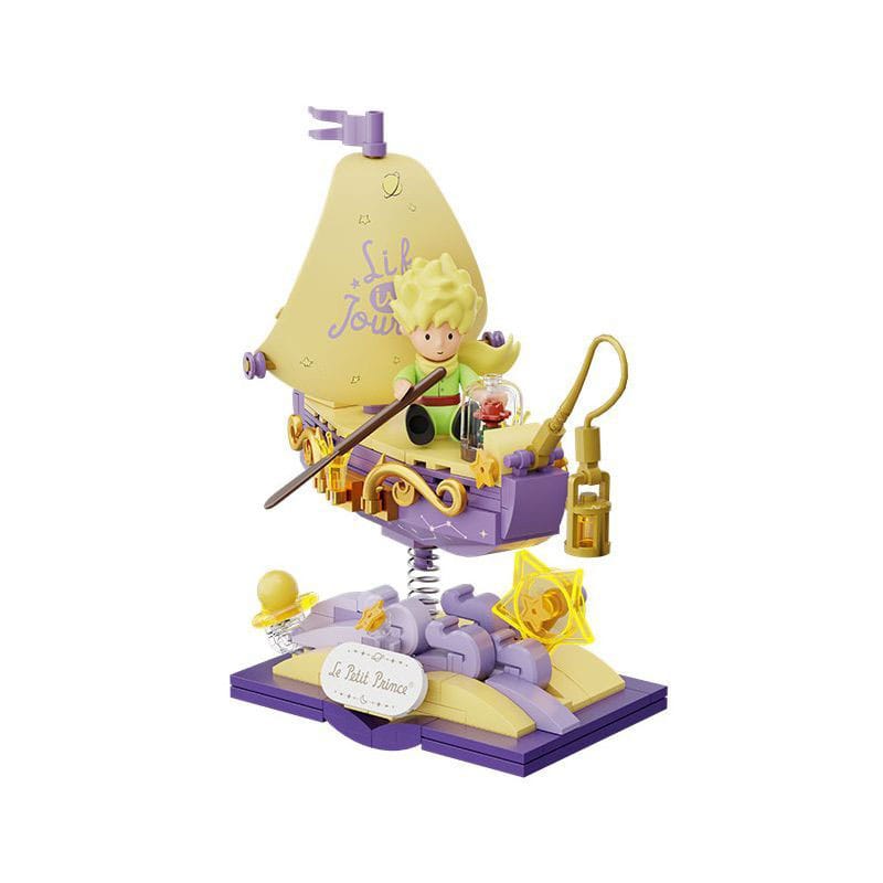 The Little Prince Starry Ride Construction Set Boat 16 cm